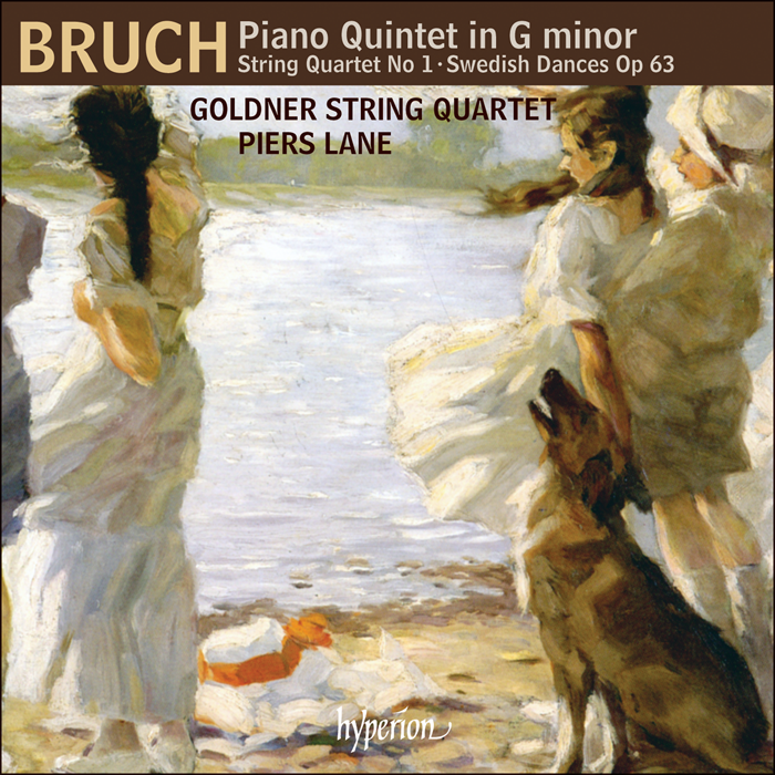 BRUCH: Piano Quintet in G minor, String Quartet No. 1 - Goldner String Quartet, Piers Lane