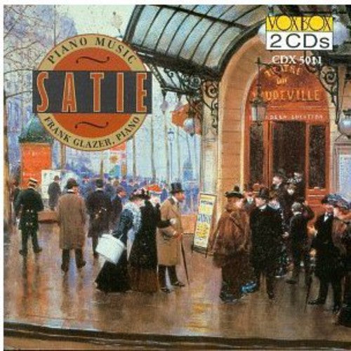 SATIE: PIANO MUSIC - GLAZER (2 CDs)