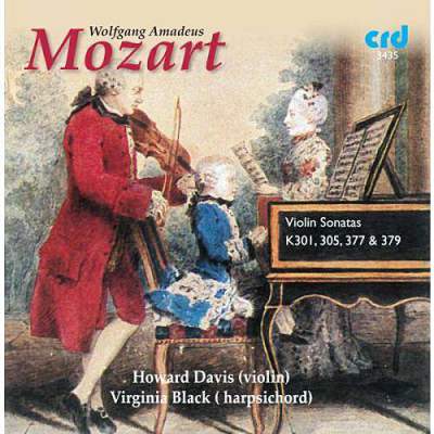 MOZART: VIOLIN SONATAS - Virginia Black & Howard Davis