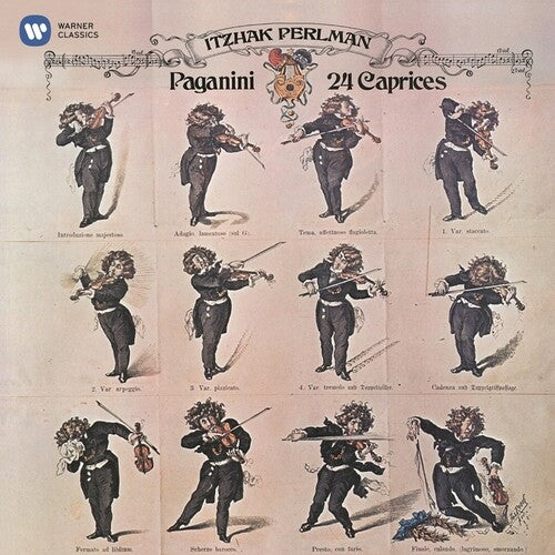 PAGANINI: 24 CAPRICES - ITZHAK PERLMAN (2 VINYL LP)