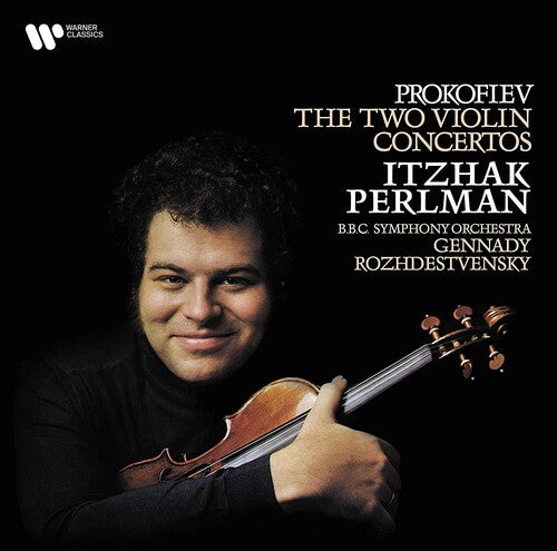 PROKOFIEV: VIOLIN CONCERTOS NOS. 1 & 2: ITZHAK PERLMAN, BBC SYMPHONY, GENNADY ROZHDESTVENSKY (VINYL LP)