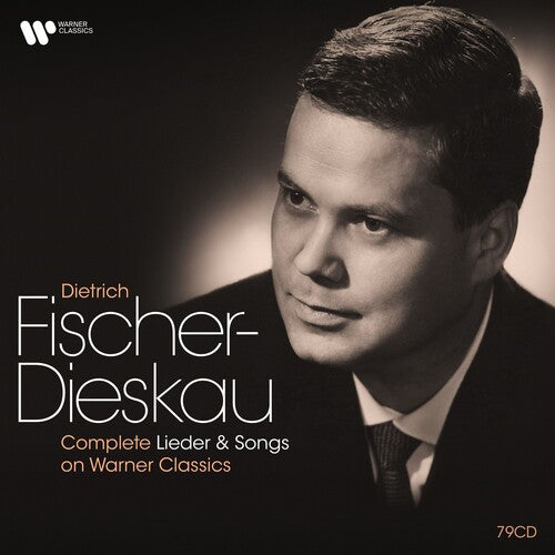 Dietrich Fischer-Dieskau: Lieder & Songs on Warner Classics - HMV, Electrola, Teldec, Erato (79 CDs)
