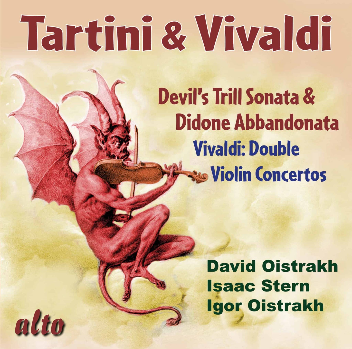 Tartini: Devil’s Trill Sonata & Didone Abbandonata; Vivaldi: Double Violin Concertos - David Oistrakh