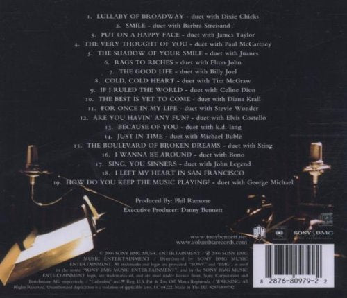 TONY BENNETT: DUETS - THE GREAT PERFORMANCES