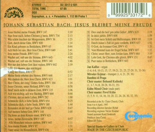 Bach: Jesus Bleibet Meine Freude - Kalfus, Kuhn, Kuhn Mixed Choir