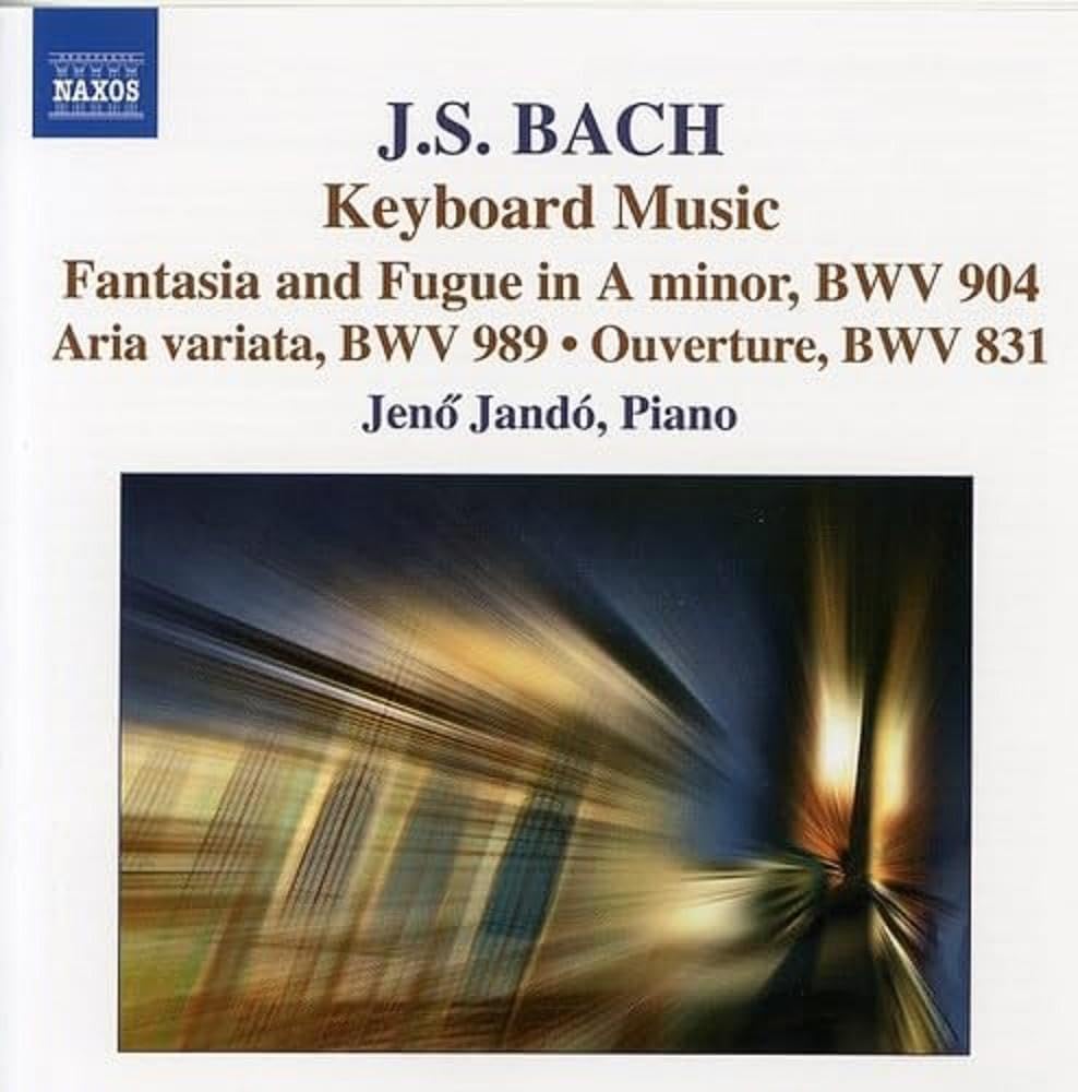 Bach: Chromatic Fantasia and Fugue / Aria Variata / French Overture - Jenö Jandó
