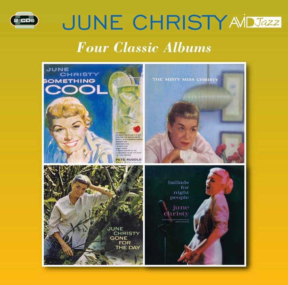 JUNE CHRISTY - Four Classic Albums (Something Cool / Misty Miss Christy / Gone For The Day / Ballads For Night People)