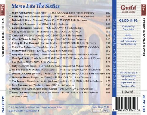 THE GOLDEN AGE OF LIGHT MUSIC: Stereo Into The Sixties