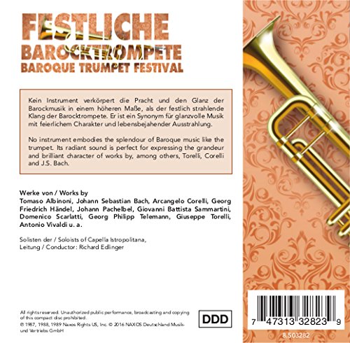 BAROQUE TRUMPET FESTIVAL - Eklund, Edlinger, Capella Istropolitana (3 CDs)