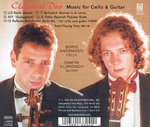 Classical Duo: Music for Cello & Guitar - Andrianov, Illarionov