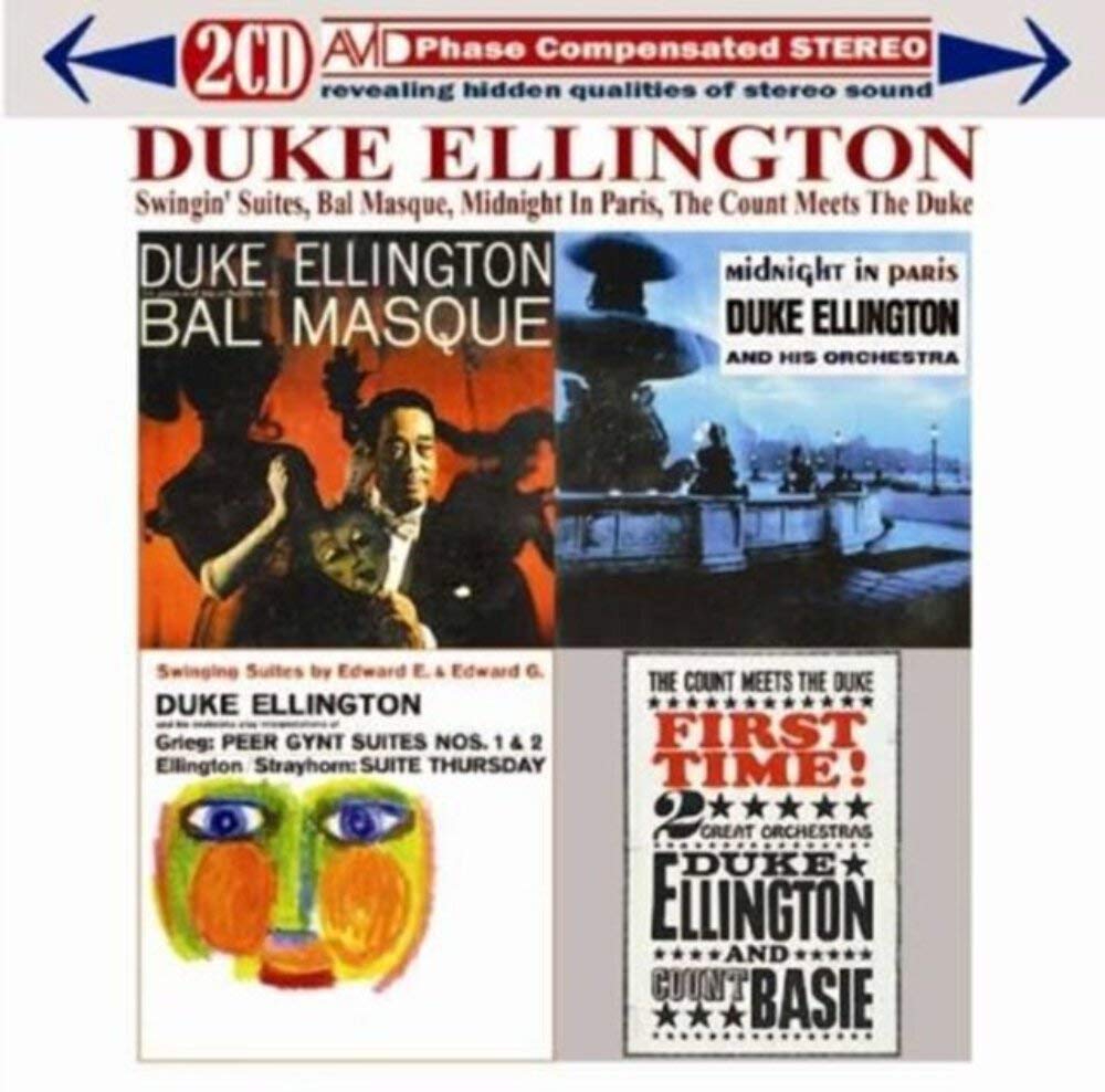 DUKE ELLINGTON - Four Classic Albums (Swinging Suites / At The Bal Masque / Midnight In Paris / The Count Meets The Duke First Time!)