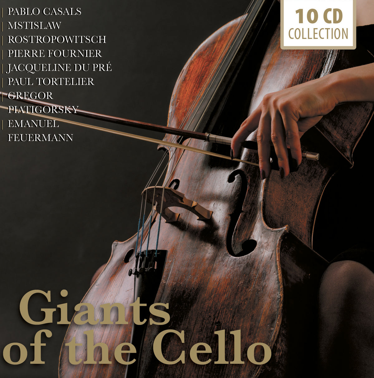 GIANTS OF THE CELLO - THE GREATEST CELLO RECORDINGS (10 CDS)