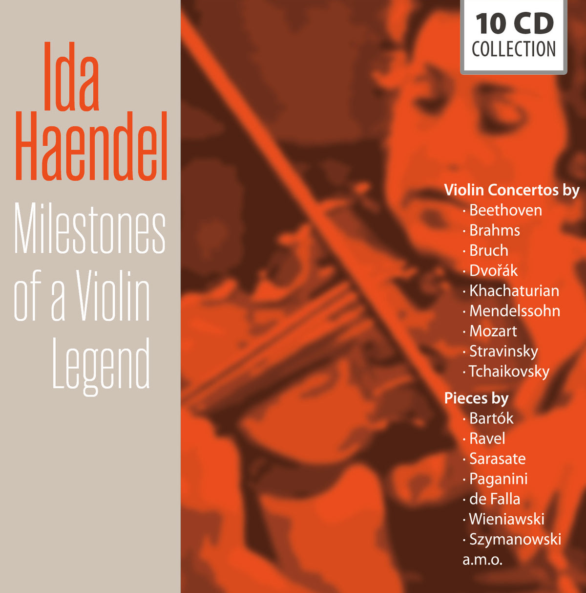 IDA HAENDEL: MILESTONES OF A VIOLIN LEGEND (10 CDS)