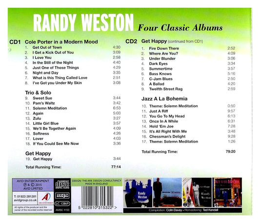RANDY WESTON - Four Classic Albums (2 CDS)