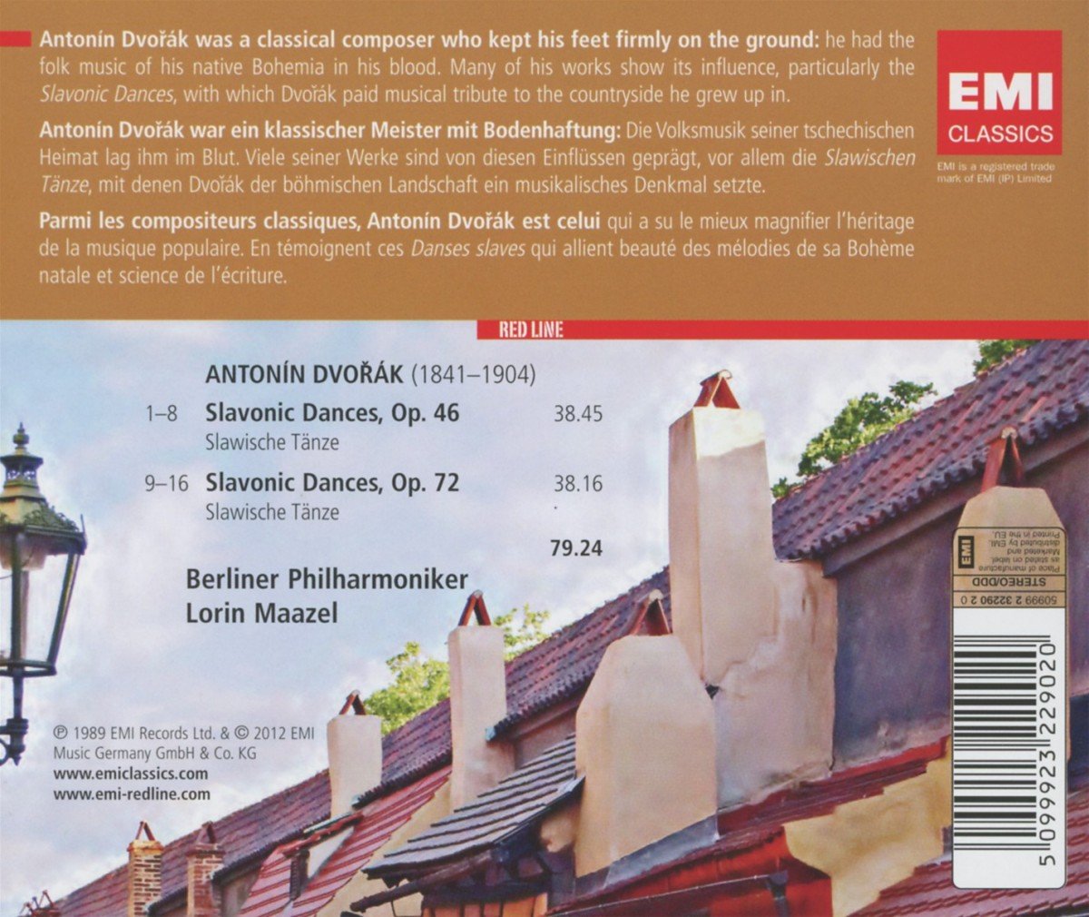 Dvorak: Slavonic Dances - BERLIN PHILHARMONIC, LORIN MAAZEL