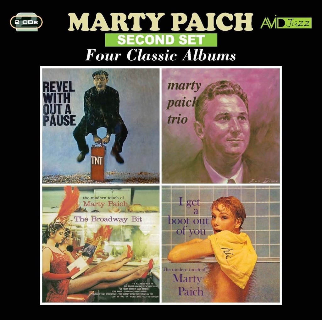 MARTY PAICH - Four Classic Albums (Revel Without A Pause / Marty Paich Trio / The Broadway Bit / I Get A Boot Out Of You)