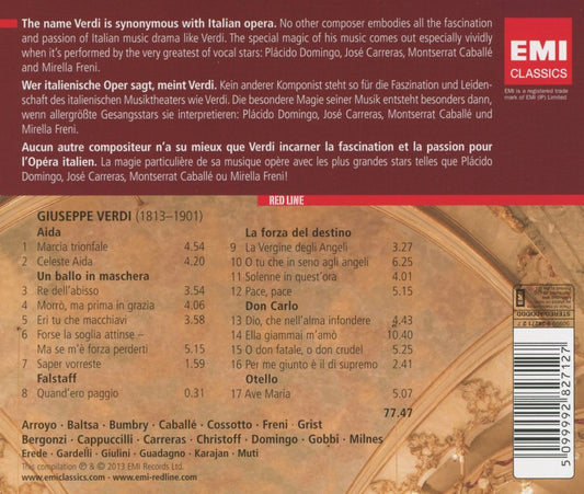 Magic Verdi (Verdi-Aida/Otello/Don Carlo) - CARRERAS, DOMINGO, FRENI