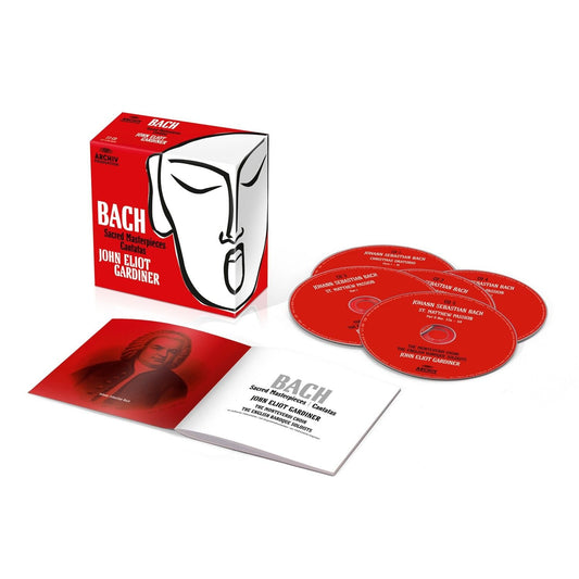 BACH: SACRED MASTERPIECES & CANTATAS - JOHN ELIOT GARDINER (22 CDS)