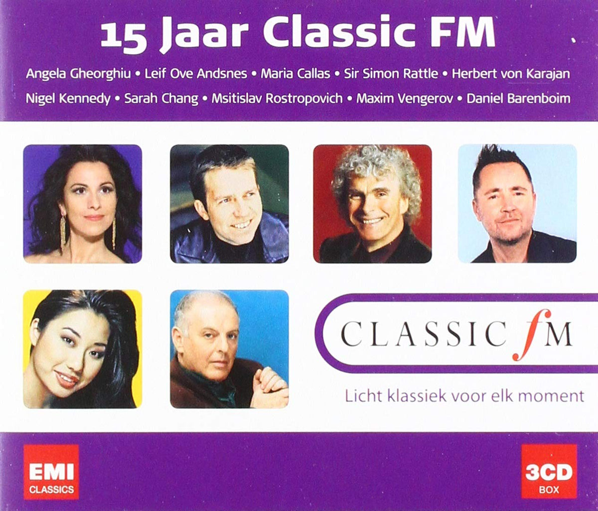 Best Of Classics: Works By Handel / Mozart / Elgar (15th Anniversary Edition) - ABBADO / SIMON RATTLE / JOHN ELIOT GARDINER (3 CDS)