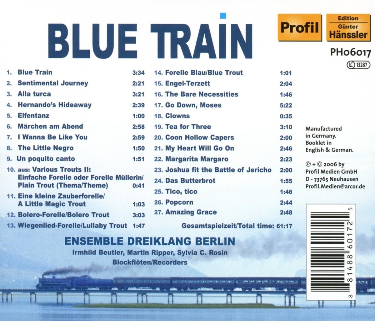 Blue Train - Ensemble Dreiklang