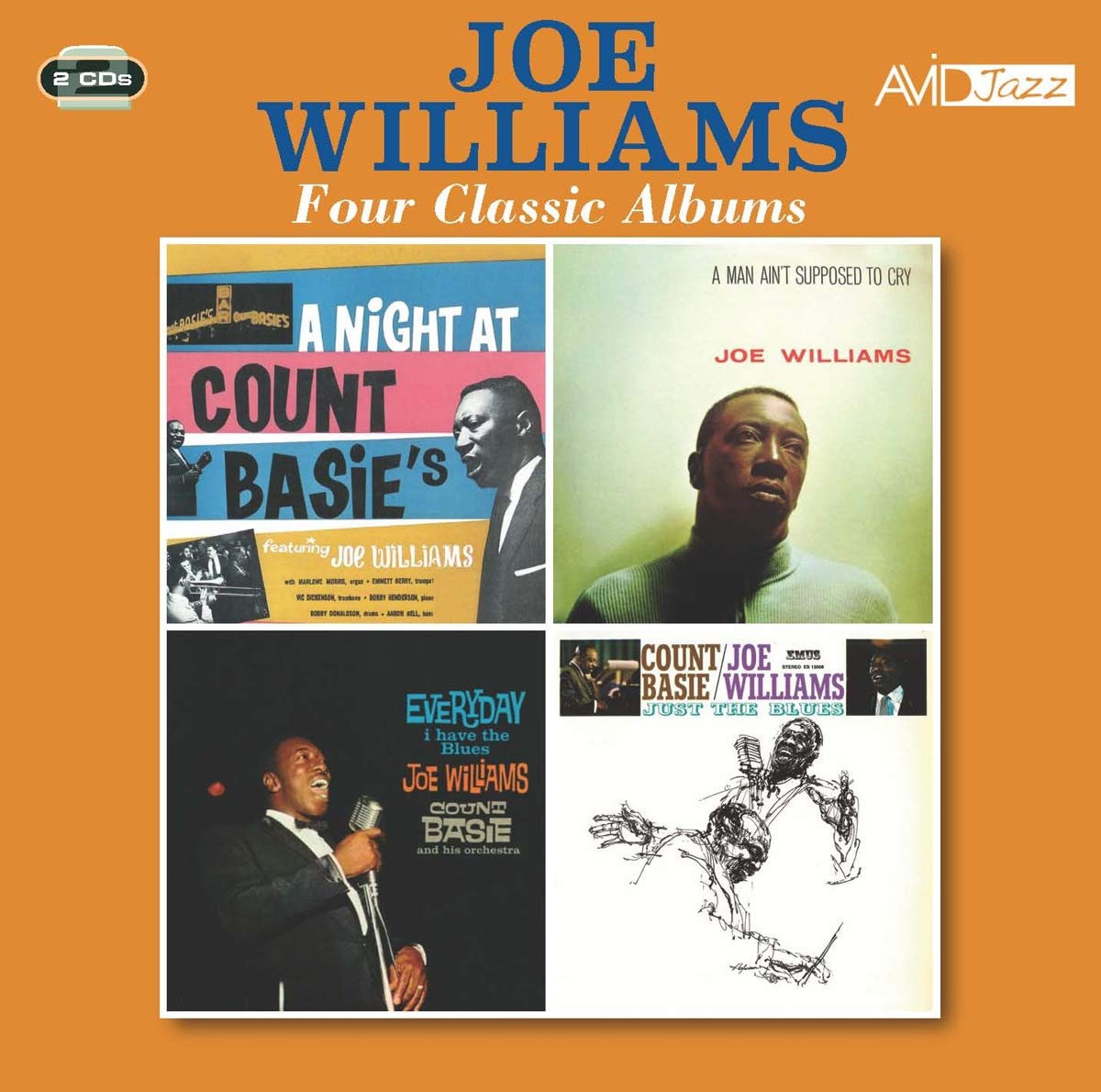 JOE WILLIAMS - Four Classic Albums (2 CDS)