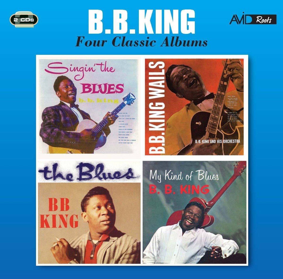 B.B. KING: Four Classic Albums (2 CDS)