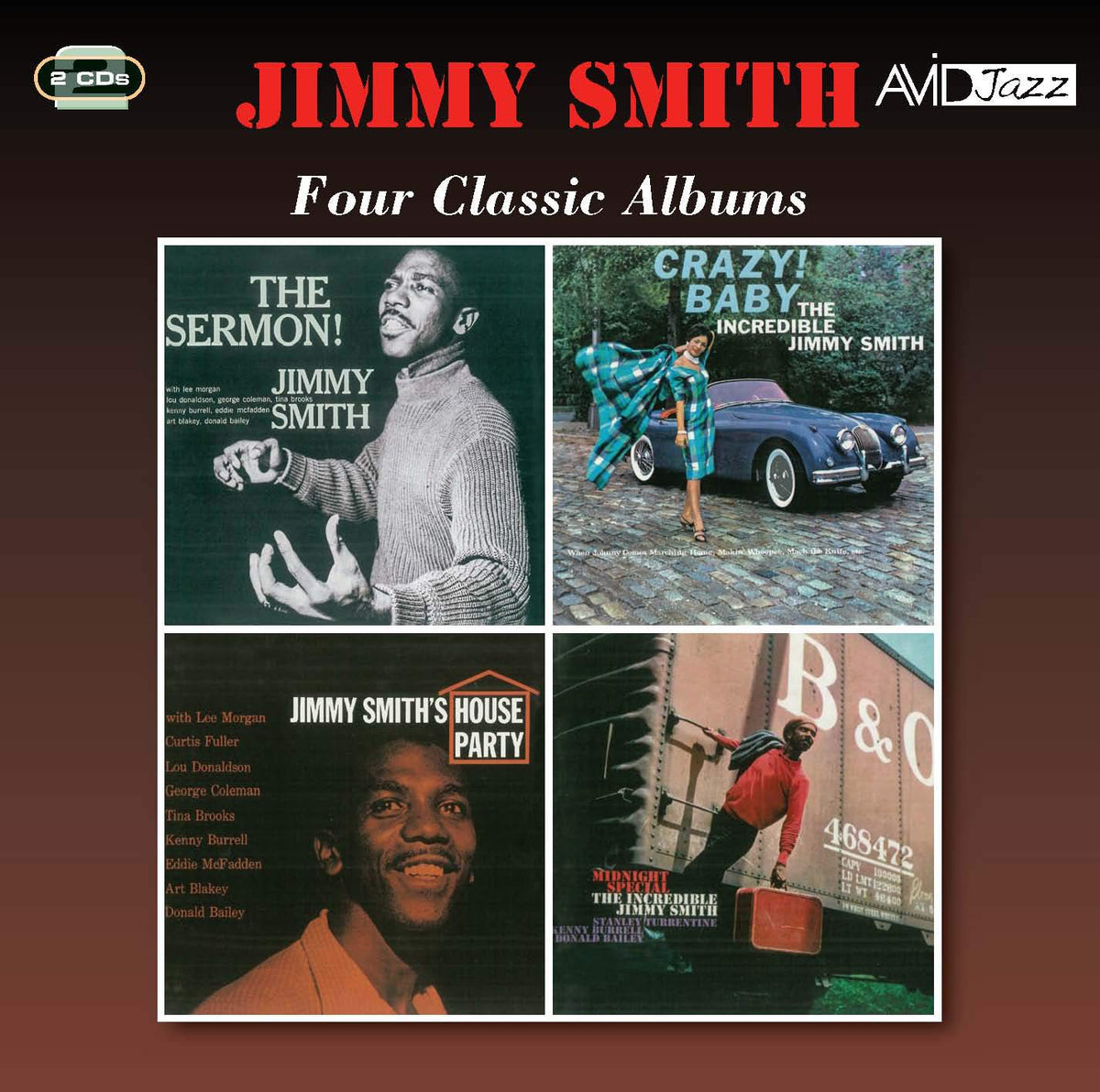 JIMMY SMITH - Four Classic Albums (2 CDs)