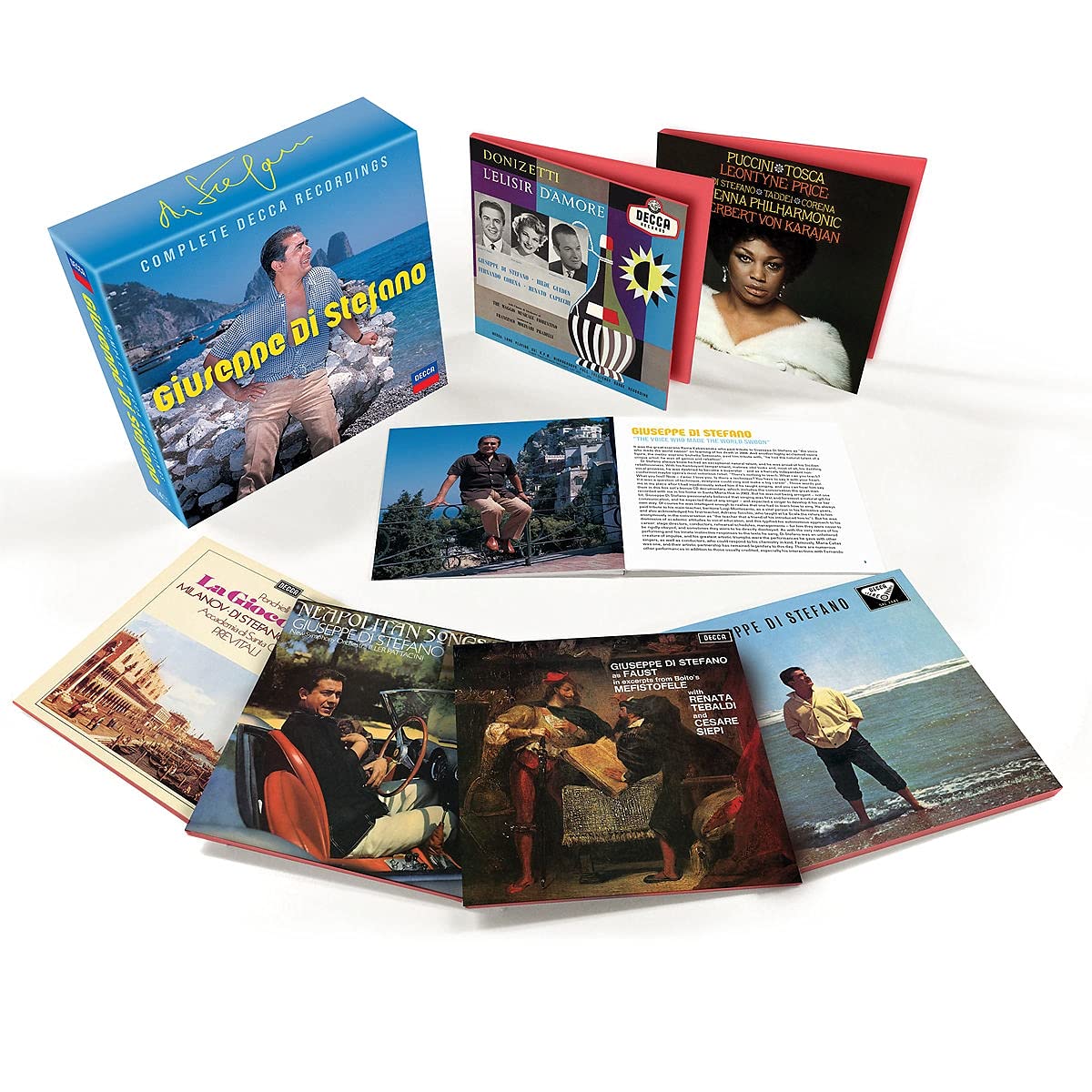 GIUSEPPE DI STEFANO: THE COMPLETE DECCA RECORDINGS (14 CDS)