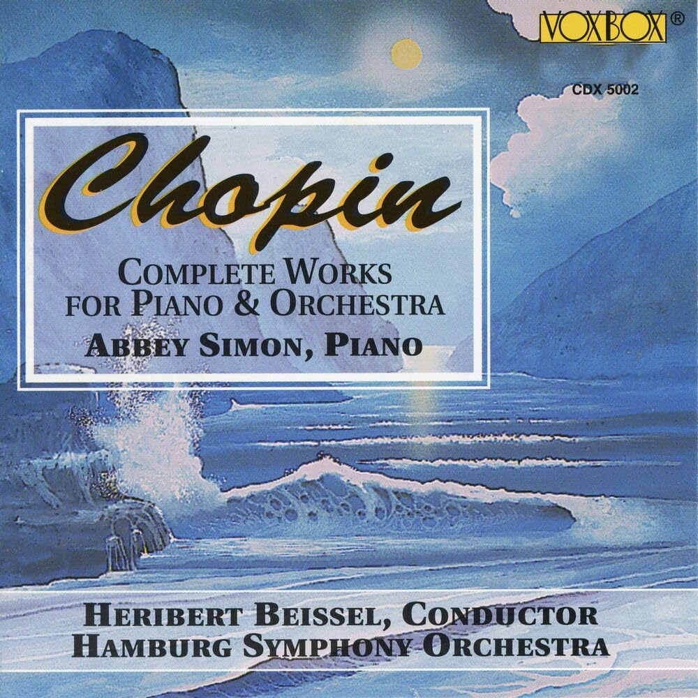 CHOPIN: WORKS FOR PIANO & ORCHESTRA - ABBEY SIMON, BAMBERG SYMPHONY ORCHESTRA (2 CDS)