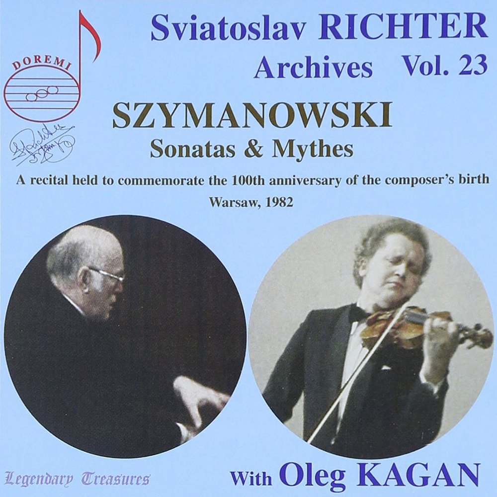 SVIATOSLAV RICHTER Archives, Vol. 23 - Szymanowski Sonatas & Mythes