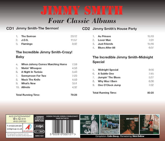 JIMMY SMITH - Four Classic Albums (2 CDs)