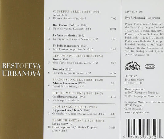 Eva Urbanová - The Best of Eva Urbanová