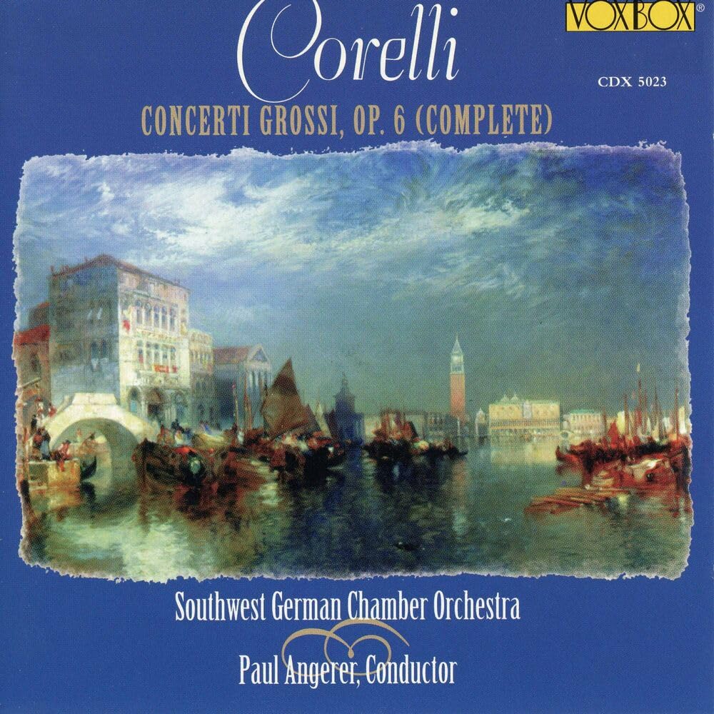 CORELLI: CONCERTI GROSSI - ANGERER, S.W. GERMAN CHAMBER ORCH (2 CDS)