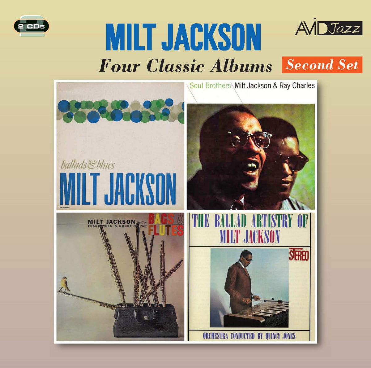 MILT JACKSON - Four Classic Albums (2 CDS)