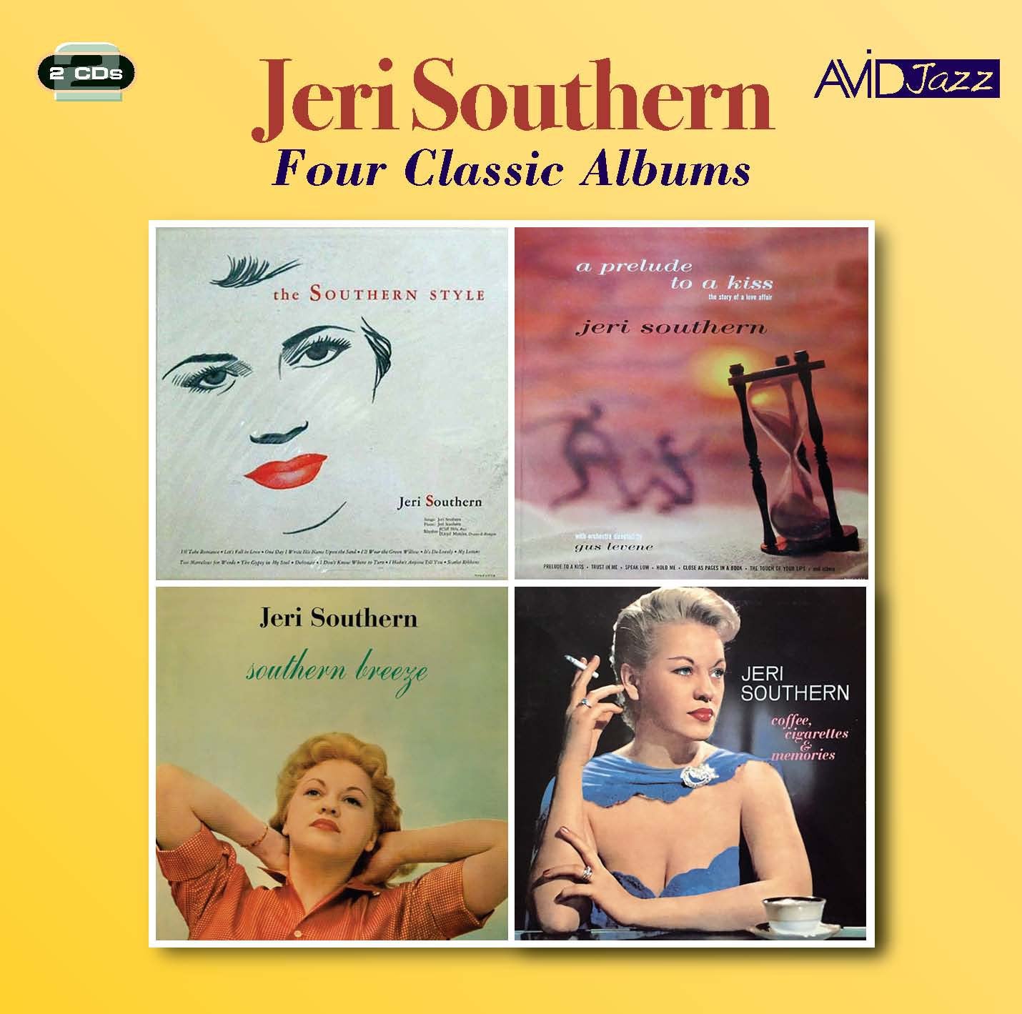 JERI SOUTHERN - Four Classic Albums (2 CDS)