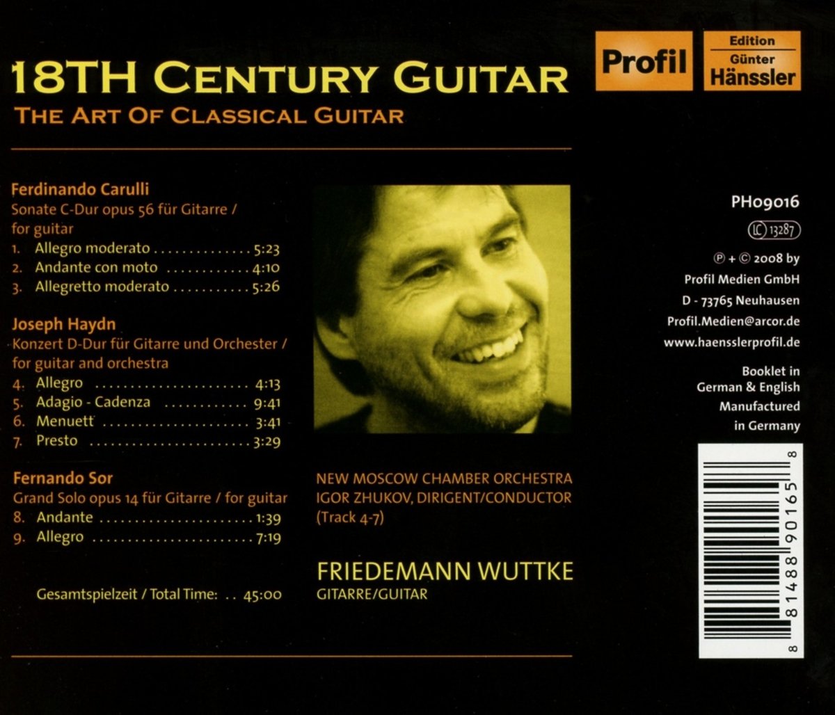 18th Century Guitar - Friedemann Wuttke