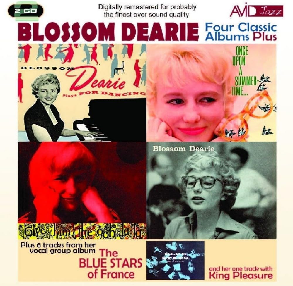 BLOSSOM DEARIE - Four Classic Albums Plus (Blossom Dearie / Blossom Dearie Plays For Dancing / Give Him The Ooh-La-La / Once Upon A Summertime)