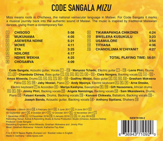 Code Sangala: Mizu