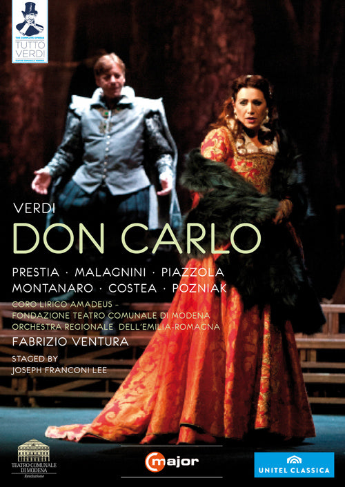 Verdi: Don Carlo - Teatro Comunale di Modena, 2012 (DVD and BLU-RAY)