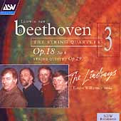 BEETHOVEN: The String Quartets, Vol. 3 (Op. 18 No. 6; Op. 29) - The Lindsays