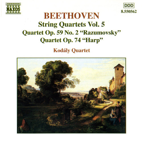 Beethoven: String Quartets, Op. 59, No. 2, 'Rasumovsky' and Op. 74 "Harp" - Kodaly Quartet