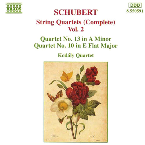 SCHUBERT: String Quartets (Complete), Vol. 2 - Kodály Quartet