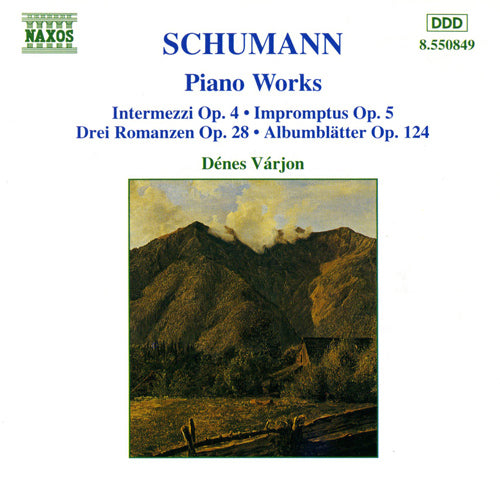 SCHUMANN: Intermezzi, Op. 4 / Impromptus, Op. 5 / 3 Romances, Op. 28 - Dénes Várjon