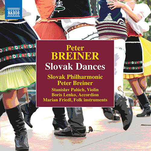 Breiner: Slovak Dances, Naughty and Sad - Palúch, Lenko, Friedl, Slovak Philharmonic, Breiner (2 CDs)