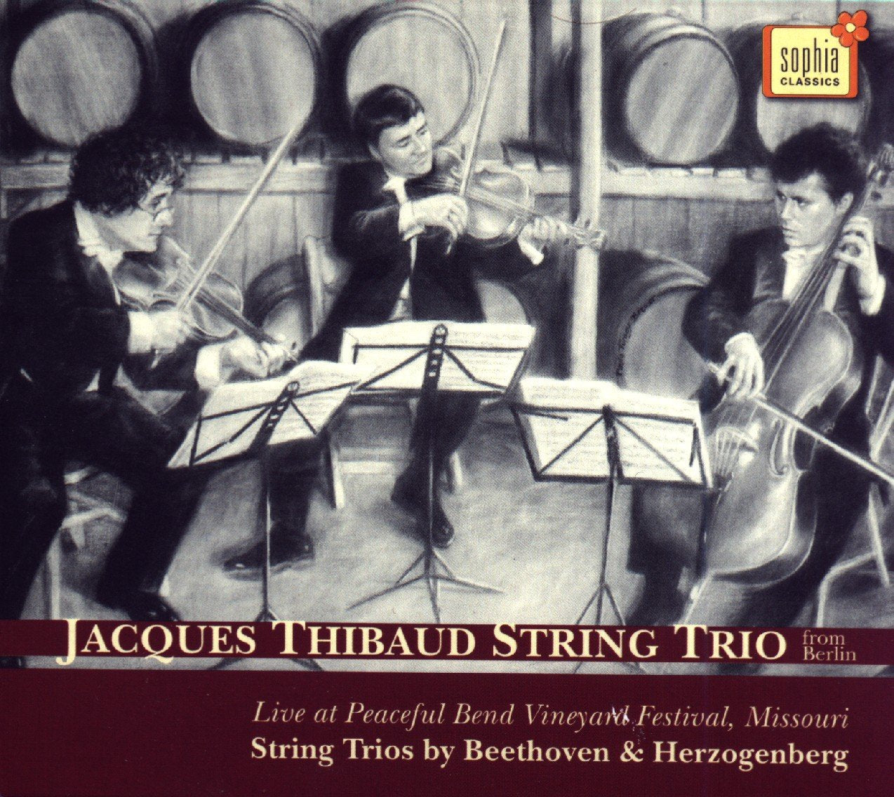 Beethoven, Schubert & Herzogenberg: String Trios - Jacques Thibaud String Trio