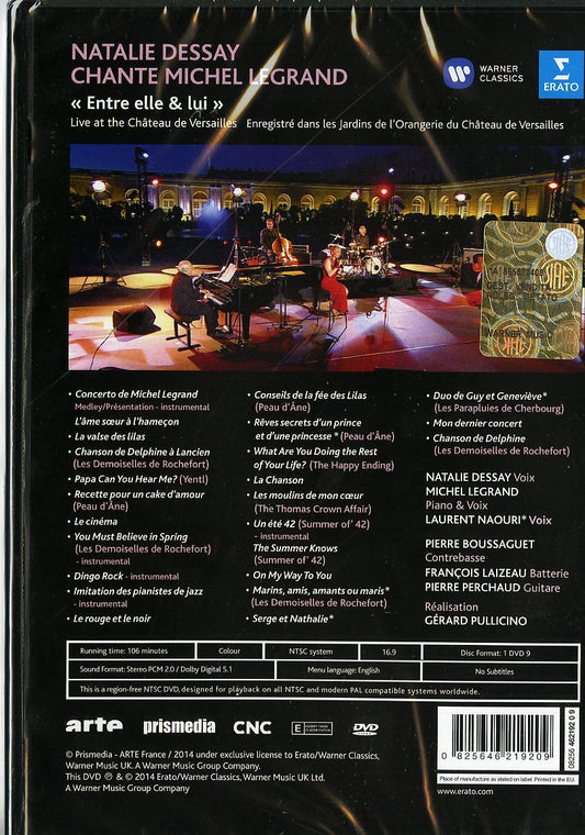 NATALIE DESSAY & MICHEL LEGRAND: ENTRE ELLE & LUI (DVD)