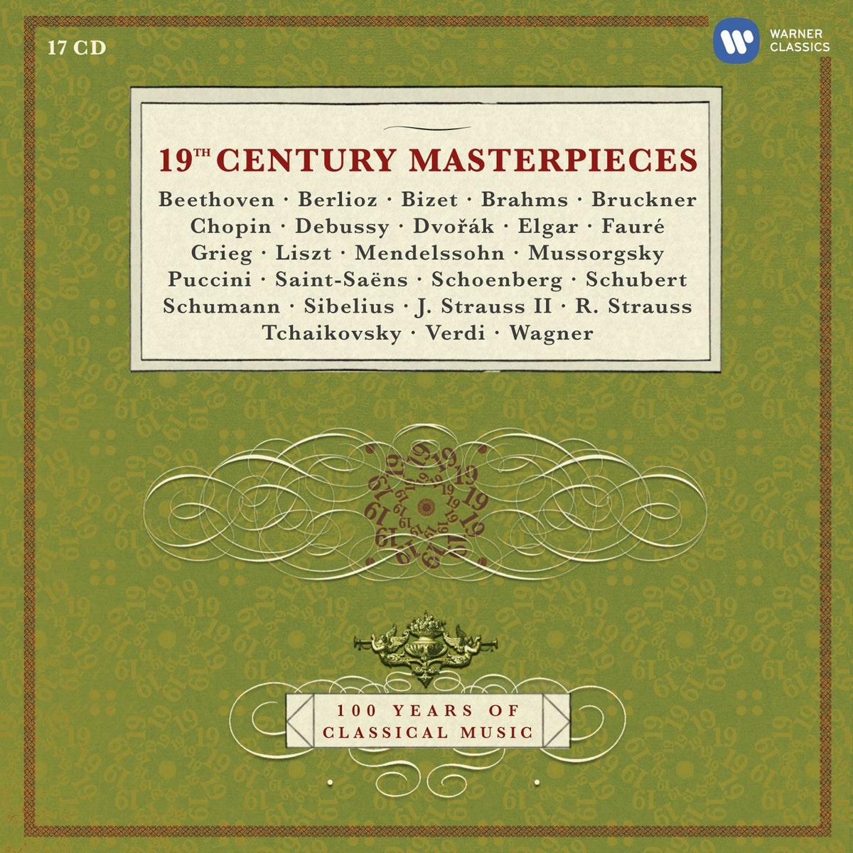 19th Century Masterpieces (17 CDs)