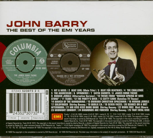 JOHN BARRY: The Best Of The EMI Years