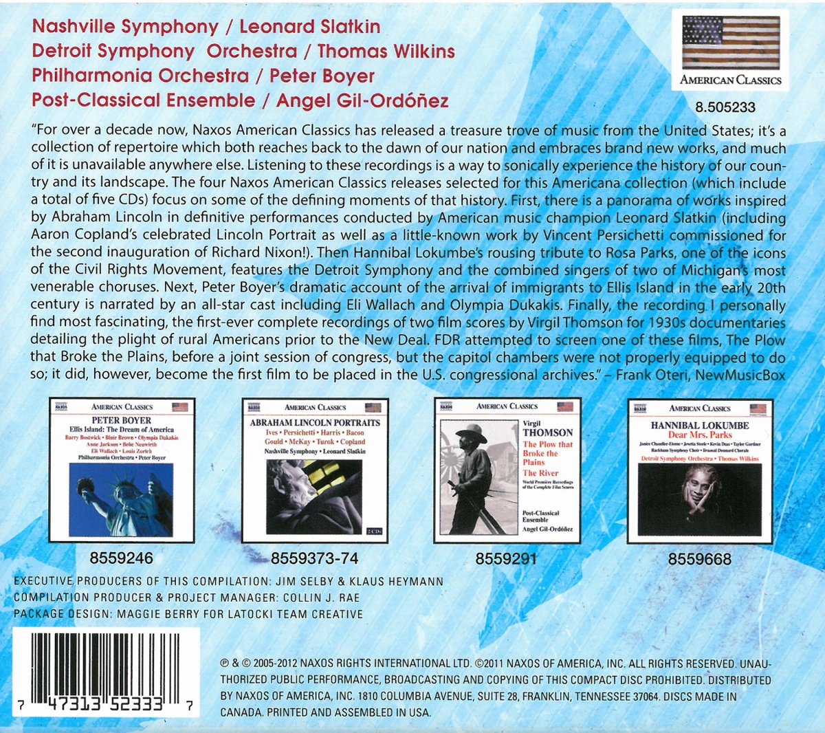 The American Spirit: Roots and Transformations (4 CDs)