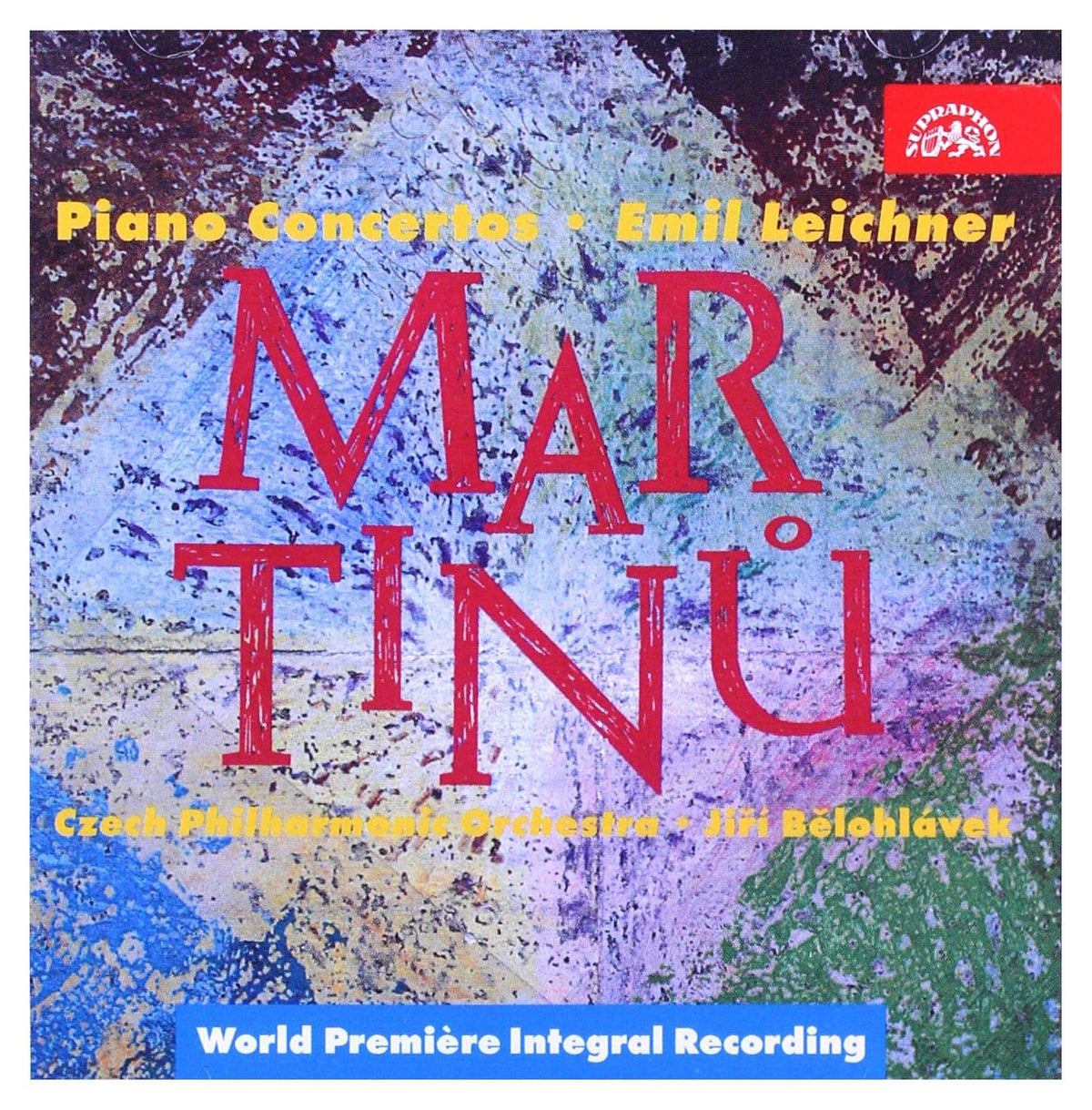Martinu: Piano Concertos - Emil Leichner, Czech Philharmonic (2 CDs)